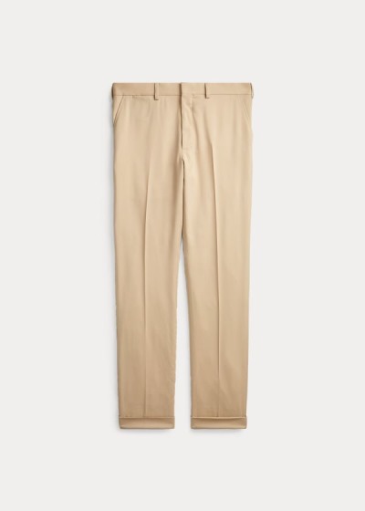 Men's Ralph Lauren Gregory Wool Gabardine Trousers | 526014YLJ